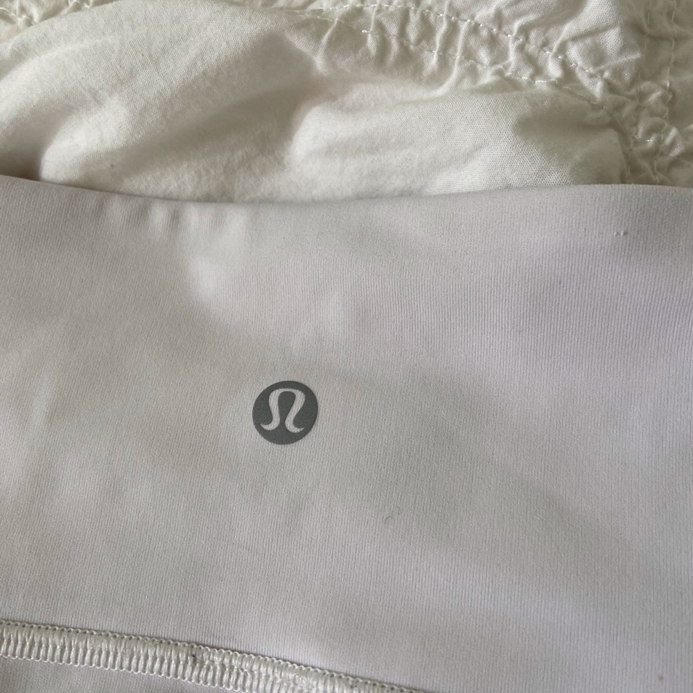 Lulu lemon all the right places white leggings